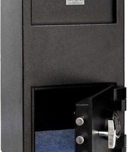 Templeton Safes Large Depository Drop Slot Safe with Electronic Keypad Combination with Key Backup, 1.4 CBF Large - 1.4 CBF 8 71IYlmyXSAL