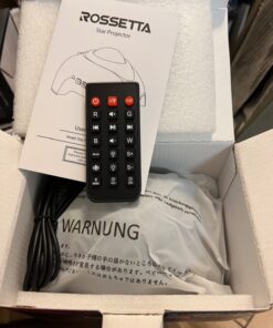 Rossetta Galaxy Projector, Star Projector Light for Bedroom, Bluetooth Speaker and 8 White Noise, Night Light for Kids Adults Game Room, Home Theater, Ceiling, Christmas, Room Decor Black Galaxy 39 71IYwopSO5L