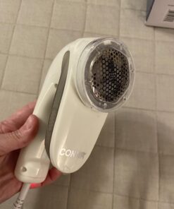Conair Fabric Shaver and Lint Remover, Rechargeable Portable Fabric Shaver, White 53 71IZ49Q07NL