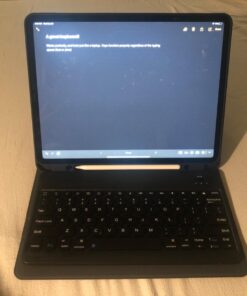 CHESONA iPad Pro 12.9 inch 2022 Case with Keyboard, Keyboard (for 12.9-inch iPad Pro - 6th Generation, 5th/4th/3rd Generation) - Wireless Detachable - with Pencil Holder for 2022 iPad Pro 12.9 Black 40 71IZiFA73L