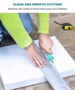 Foam Cutter, Jhua Hot Wire Knife Foam Cutter Electric Styrofoam Cutting Tool, 15W Foam Board Cutter with 4 inch Cutting Machine Pen for Styrofoam Foam Cutting, Arts, Crafts DIY 12 71IZoCUkSfL