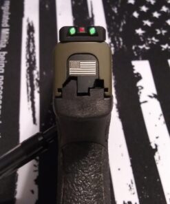 TRUGLO Fiber-Optic Handgun Night Sight | Compact Durable Snag-Resistant High-Visibility Red Front & Green Rear Sight for Handguns Smith & Wesson M&P Set 39 71IZq7uwhiL