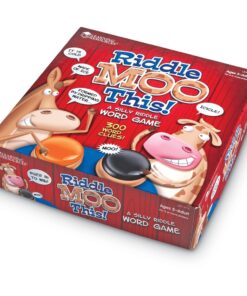 Learning Resources Riddle Moo This - A Silly Riddle Word Game, 150 Cards, 4 Buzzers, Ages 5+,Red 11 71IZv3zSgQL