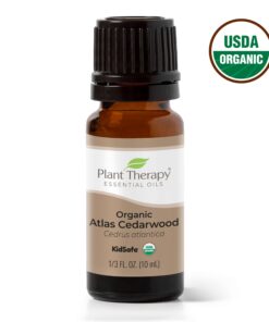 Plant Therapy Organic Atlas Cedarwood Essential Oil 100% Pure, USDA Certified Organic, Undiluted, Natural Aromatherapy, Therapeutic Grade 10 mL (1/3 oz) 0.34 Fl Oz (Pack of 1) 8 71Ia2yvTfTL