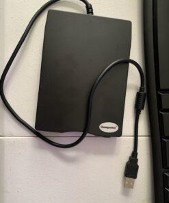 Chuanganzhuo Floppy Disk Reader,3.5 inch External USB Type C Floppy Disk Drive for PC,Laptop and Desktop Computer,Floppy disc Reader for Windows 11/10/8/7/2000/XP,Black 29 71IaAXgjqHL