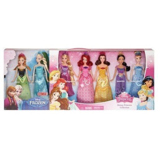 Disney Princess Royal Doll Collection 7-Pack