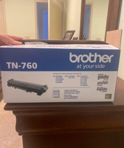 Brother Genuine TN760 High Yield Black Toner Cartridge, (for use with MFC-L2710DW MFC-L2750DW HL-L2350DW HL-L2370DW HL-L2395DW HL-L2390DW DCP-L2550DW Printers) Printer with High Yield Toner 13 71IaRvzyrML