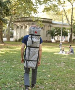 OmniCore Designs Heavy Duty Oversized Outdoor Folding Loveseat Camp Chair Collection (Single, Double & Triple Seating Capacity) Double / InLay Cup Holder 8 71IbpUaBuYL