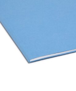 Smead Standard File Folders, 100 Count, Blue, 1/3-Cut Tabs, Letter Size (12043) Size: 11-5/8 W x 9-1/2 H inches File Folder 10 71Ic8C6bmqL