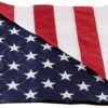 American Flags for Outside 4x6 Made in USA - USA Flag, Thicken Nylon Heavy Duty American Flag with Embroidered Stars and Sewn Stripes & Brass Grommets, All Weather US Flags Heavy Duty, American Flags for Outdoor High Wind, 100% Made in USA Strong Like ... 50 71Icg3hpaSL