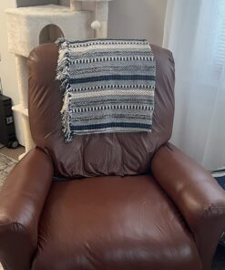 DII Braided Striped Throw, 50x60, Navy 29 71Icw6RTFL