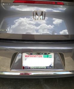 Rico Industries Seattle Seahawks Bling Chrome License Plate Frame with Glitter Accent 6 x 12.25-inches #1 Mom 27 71Id7kWdloL