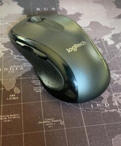 Logitech M510 Wireless Computer Mouse – Comfortable Shape with USB Unifying Receiver, with Back/Forward Buttons and Side-to-Side Scrolling, Dark Gray 32 71IdCy5Z2wL