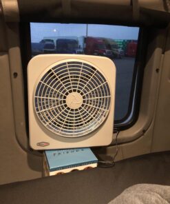 RoadPro RP8000 10" Indoor/Outdoor Dual Power Fan - Battery and/or 12V 16 71IdO6RD0L