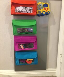 Learning Resources Magnetic Storage Pockets, Set of 4 in 4 Colors,Whiteboard Accessory Case, Classroom Organization, Back to School Supplies,Teacher Supplies 14 71Idm679INL