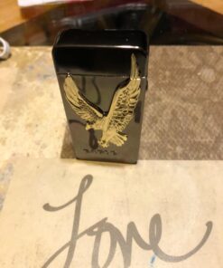 Kivors USB Rechargeable Flameless Lighters Windproof Electronic Zinc Plasma Dual Pulse Arc Lighter Eagle Lighters for Candle Camping BBQs Business Gift 15 71IdqEG5vmL