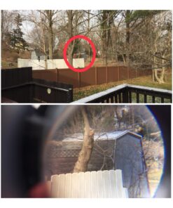 HAUSBELL Listening Device, Scientific Explorer Parabolic Microphone Bionic Ear Electronic Observing Listening Device Digital Device Nature Observing and Listening Device (Headphone Included) Black-headphone Included 38 71Ie7sakycL