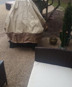 Classic Accessories Veranda Water-Resistant 35.5 Inch Stand-Up Fire Pit Cover, Outdoor Firepit Cover XL 34 71Ie890ECSL