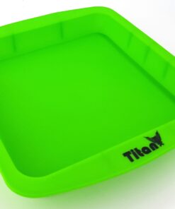 TitanOwl Silicone Deep Dish Tray Container Cake Pan Approx 8"x8", Baking Bakeware Brownie 1 Green 9 71IeCnvbuUL