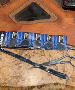 JUNPOWER CR2032 3V Lithium Battery (20pcs) 5 Count (Pack of 4) 22 71Iehy euQL