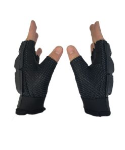 Maddog® Sports Padded Chest Protector, Tactical Half Glove, & Neck Protector Combo Package Black Small / Medium Gloves 13 71If9YGbnYL