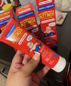 Boudreaux's Butt Paste Maximum Strength Diaper Rash Cream, Ointment for Baby, 4 oz Tube 4 Ounce 40 71IfWds72VL