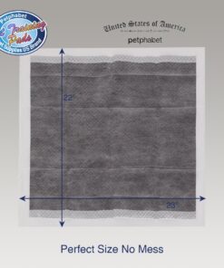 Petphabet Puppy Dog Training Potty Pee Piddle Pads Absorbent Pet Pee Pee Pads for Puppy Housebreaking (100 Pack, 22"*23") 9 71Ifdvq1GjL