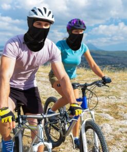 SUNLAND Black Balaclava Motorcycle Cycling Bike Bandana Hiking Skateboard Head Sock Large 21 71Ih 67cE5L