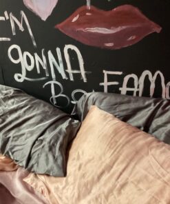 BEDELITE Satin Silk Pillowcase for Hair and Skin, Coral Pillow Cases Standard Size Set of 2 Pack, Super Soft Pillow Case with Envelope Closure (20x26 Inches) Standard (20" x 26") 35 71IhAZdjb1L