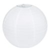 LIHAO 12 Inch White Round Paper Lanterns (10 Pack)