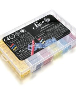 Sopoby 360PCS T Tap Wire Connectors AWG 22-10 Electrical Connectors Waterproof Quick Wire Splice Taps with Insulated Male Quick Disconnect Terminals Assortment Kit 17 71IhM6wJ1wL