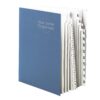 Smead Desk File/Sorter, Daily (1-31) and Monthly (Jan-Dec), 43 Dividers, Letter Size, Dark Blue (89235) Daily/Monthly