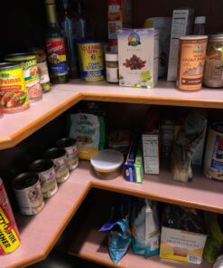 Closet Shelf Liner, Wire Shelf Liners for Closets and Pantry (Set of 4) 12 x 48 inch - Plastic Closet Liners 12x48 Clear 34 71Iho5jW9GL