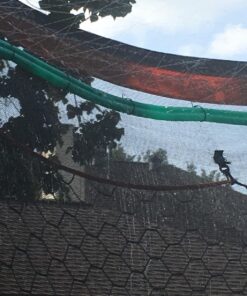 Thrillzoo Trampoline Sprinkler for Kids, 39ft Outdoor Sprinkler, Water Trampoline Toys for Kids Games, Play, Exercise, Summer Fun | Trampoline Accessories, Water Sprinkler for Kids Backyard【WaterPark】 Waterpark (Green Hose) 21 71IiAKZnkL