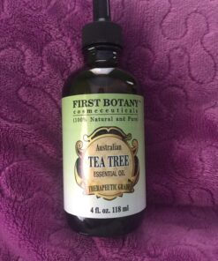 Australian Pure Tea Tree Essential Oil - 4 Fl.oz. with Glass Dropper 100% Natural Therapeutic Oil to Help in Fighting Dandruff, Acne, Toenail Fungus, Yeast Infections, Cold Sores & More. 31 71IiXVAuDSL
