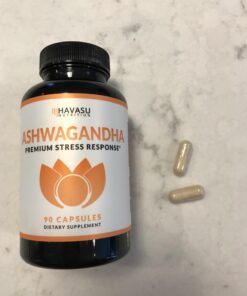HAVASU NUTRITION Ashwagandha Capsules with Artichoke Extract to Support Stress Response & Mood Support (1000 mg) 30 71Ij kn4kaL