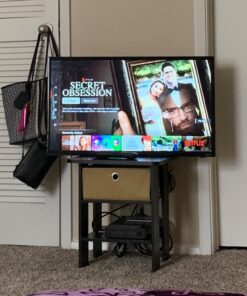 Furinno Andrey End Table / Side Table / Night Stand / Bedside Table with Bin Drawer, Espresso/Brown 1-Pack, Center Bin 49 71Ij7Nw CL