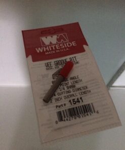 Whiteside Router Bits 1541 V-Groove 60-Degree 1/4-Inch Cutting Diameter and 7/32-Inch Point Length 27 71Ij8q9nehL