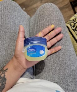 Vaseline Unscented Petroleum Jelly Balm 50ml - Pack of 2, Hypoallergenic, for All Skin Types Unscented 1.7 Fl Oz (Pack of 2) 14 71IjAfMhpZL