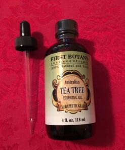 Australian Pure Tea Tree Essential Oil - 4 Fl.oz. with Glass Dropper 100% Natural Therapeutic Oil to Help in Fighting Dandruff, Acne, Toenail Fungus, Yeast Infections, Cold Sores & More. 40 71IjVjeL70L 1