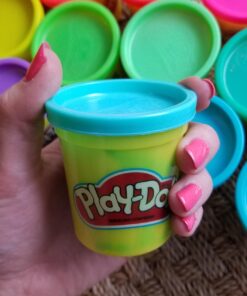 Play-Doh Modeling Compound 24-Pack Case of Colors, Party Favors, Non-Toxic, Multi-Color, 3-Ounce Cans, Ages 2 and up (Amazon Exclusive) Multicolor Frustration-Free Packaging 57 71IjdY2yoRL