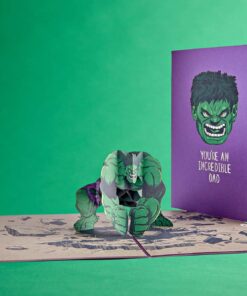 Lovepop Marvel Hulk Father's Day 3D Pop Up Greeting Card, 1 Ct, 5 X 7 Inches, Gifts For Dad 9 71IkGUF1bZL