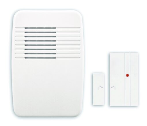 Heath Zenith SL-7368-02 Wireless Entry Alert Chime,White, Multi-function Kit 1