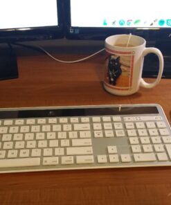 Logitech K750 Wireless Keyboard— Solar Recharging, Mac-Friendly, 2.4GHz Wireless - Silver 33 71Iljgx69DL