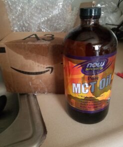 NOW Sports Nutrition, MCT (Medium-chain triglycerides) Oil 14 g, Weight Management, Liquid, 32-Ounce 16 71IlpcY9MiL