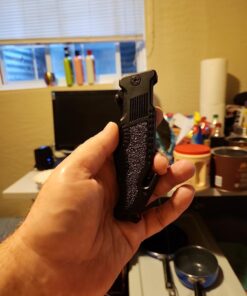 Smith & Wesson Border Guard 10in High Carbon S.S. Folding Knife with 4.4in Tanto Blade and Aluminum Handle for Tactical, Survival and EDC Partially Serrated Edge 40 71ImCt02RL