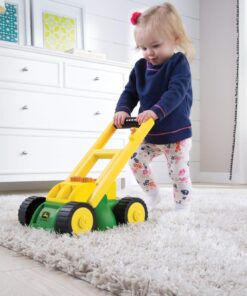 John Deere Electronic Toy Lawn Mower - Lawn Mower Toy with Interactive Sounds and Buttons - Toddler Outdoor Toys - Summer Toys - Ages 2 Years and Up,Green 12 71ImEHPo7HL