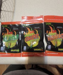 SPICY GUMMY PEPPERS - 3 Pack (1.75 Oz. bags) 17 71ImnZX7wvL