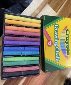 Alternative view of Crayola Non-Toxic Chalkboard Chalk (510403), Assorted