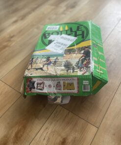 Bottle Bash Outdoor Flying Disc Game Set – Disc Toss Game for Family, Adult & Kids, Backyard and Beach Game - Frisbee Target Lawn Game with Poles & Bottles (Beersbee & Polish Horseshoes) Original - Green 30 71InN9T098L